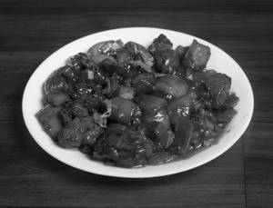 Chilli Chicken Gravy with Bone