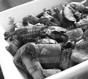 Baby Corn Mushroom Chilli