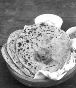 Aloo onion paratha