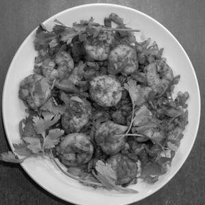 Prawn Onion Fry