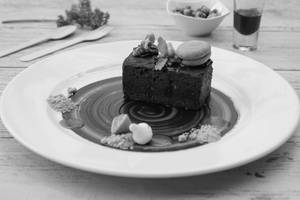Couverture Hazelnut Brownie Slice