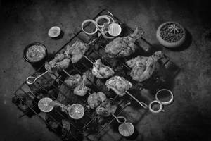 Tandoori Chicken Platter