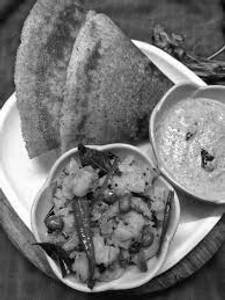 Green Aloo Dosa