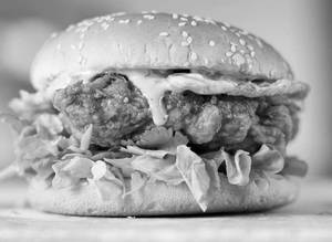 Double Chicken Burger