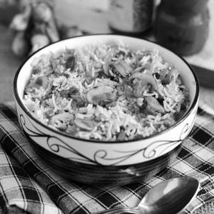 Mushroom Fried Rice