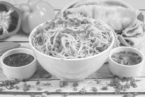 Veg Triple Schezwan Noodles