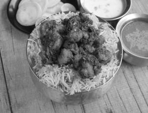 Prawns Biryani    