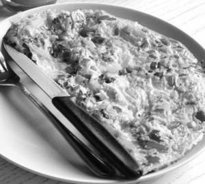 Lasuni Masala Double Egg Cheesy Omelette