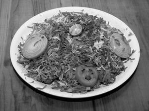 Mutton Biryani + Pepsi