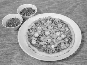 7" Sweet Corn Pizza