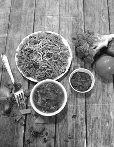 Veg Shanghai Rice [1000ml] With Gravy [600 Ml]