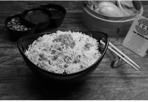 Veg Burnt Garlic Fried Rice