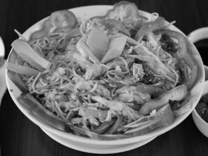 Veg Chilli Garlic Fried Noodles