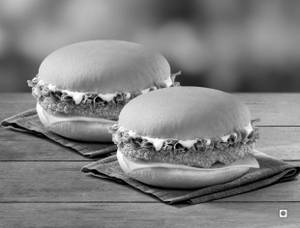 2 Veg Krisper Burgers - with cheese