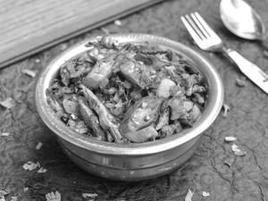 Bhindi Dry