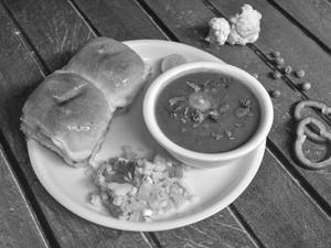 Butter Pav Bhaji (2 Pcs Pav)