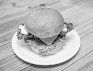 Chicken Kebab Burger