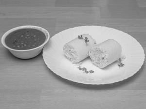 Puttu With Kadala Curry