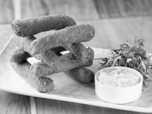 Fish Finger With Tartar Sauce   