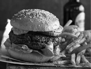 Juicy Lamb Bolognaise Burger