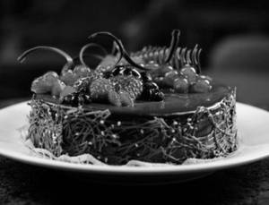 Luxury Chocolate Mix Fruit Cake [500 grams]