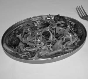 Veg Manchurian Noodles