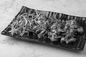 Pepper Garlic Mushroom Dry