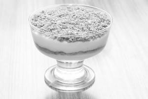 Crunchy Custard Three Layered Pudding