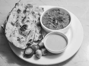 Tawa Chaap with Butter Naan