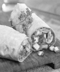 Chilli Paneer Roll