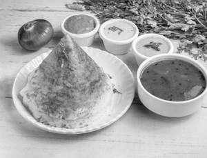 Onion Masala Dosa         