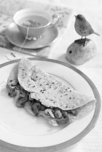 Passion Mushroom Omelette