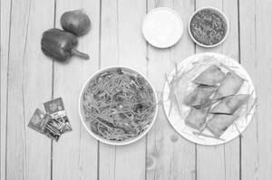 Veg Noodle Roll Combo