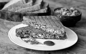Paneer Cheese Corn Sandwich 