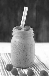 Raspberry Milk Shake