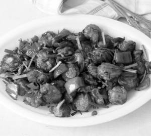 Mushroom Chilli 