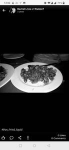 Pan Fried Squid