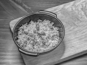 Veg Burnt Garlic Fried Rice