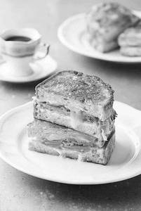 Ham And Cheese Stuffed French Toast