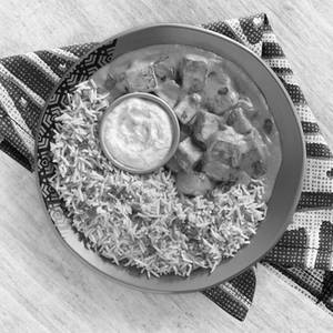 Creamy Cashew Paneer & Spicy Rice