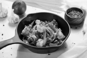 Prawns Spagheti Aglio Olio Pasta