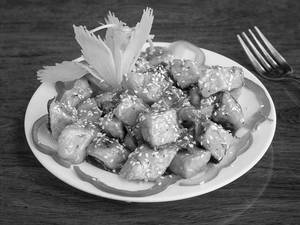Honey Galzed Paneer