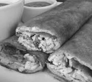 Butter paneer masala dosa