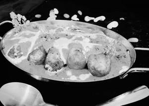 Red Gravy Malai Kofta