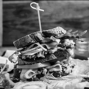 Chicken American Club Sandwich