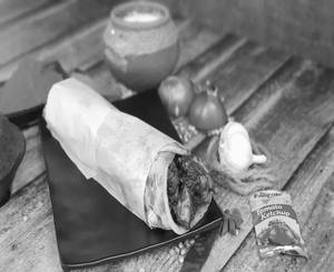 Saoji Chicken Roll ( Authentic Is Too Spicy)