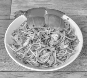 Chicken Burned Garlic Noodles