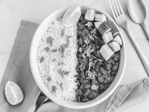 Rajma With Mix Rice