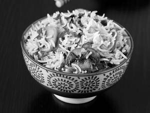 Mushroom Fried Rice