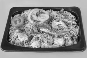 Veg Biryani With Raita and Gravy